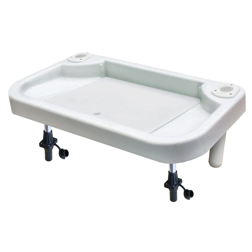 Oceansouth Extra Large Heavy Duty Bait & Fillet Table with Handle and Rod Holders - Boatyard Malaysia