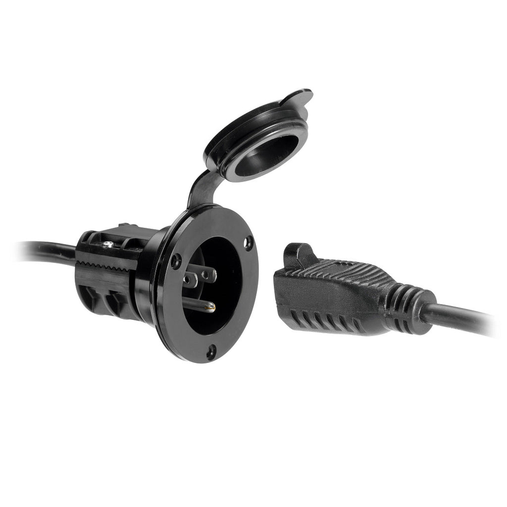 Minn Kota AC Power Port-Black / MKR-21 - Boatyard Malaysia