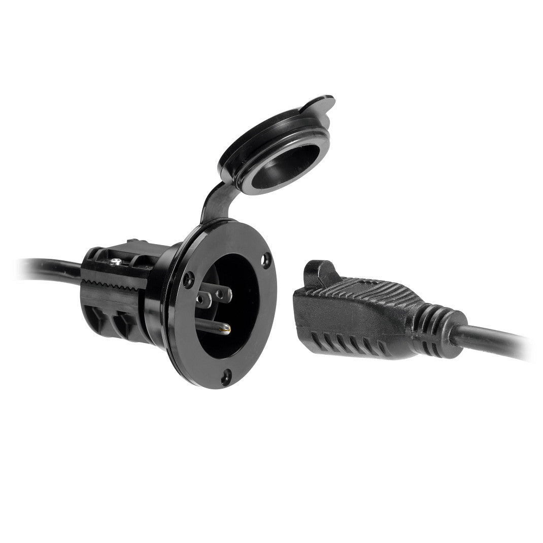 Minn Kota AC Power Port-Black / MKR-21 - Boatyard Malaysia