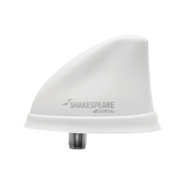 Shakespeare SHAKSPEARE DORSAL ANTENNA WHITE LOW PROFILE 26FT RG-58 - Boatyard Malaysia