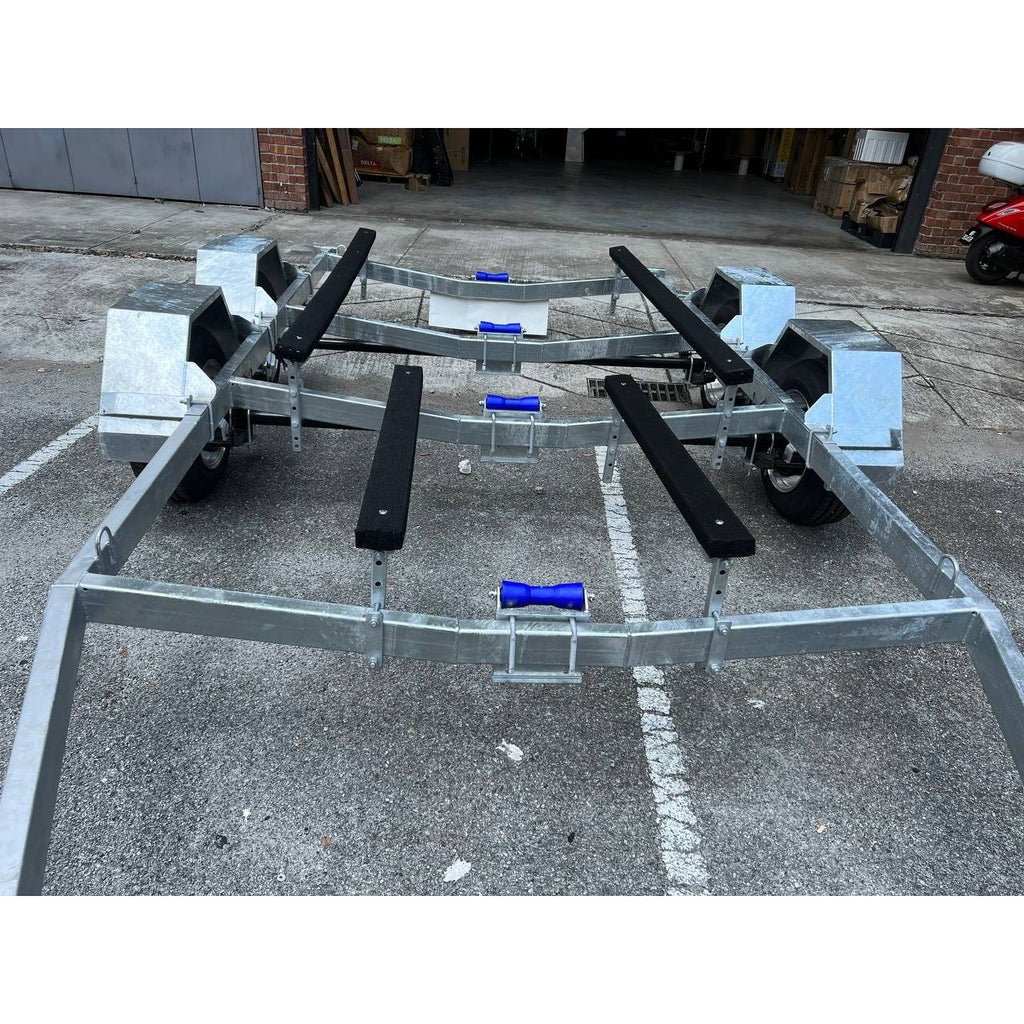 TMC Double Axle 7M Trailer - Boatyard Malaysia