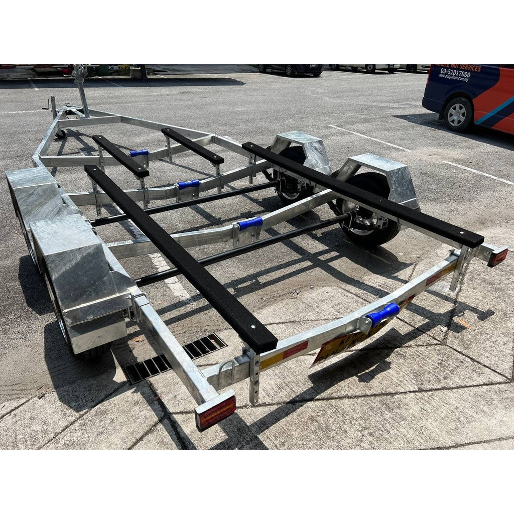TMC Double Axle 7M Trailer - Boatyard Malaysia