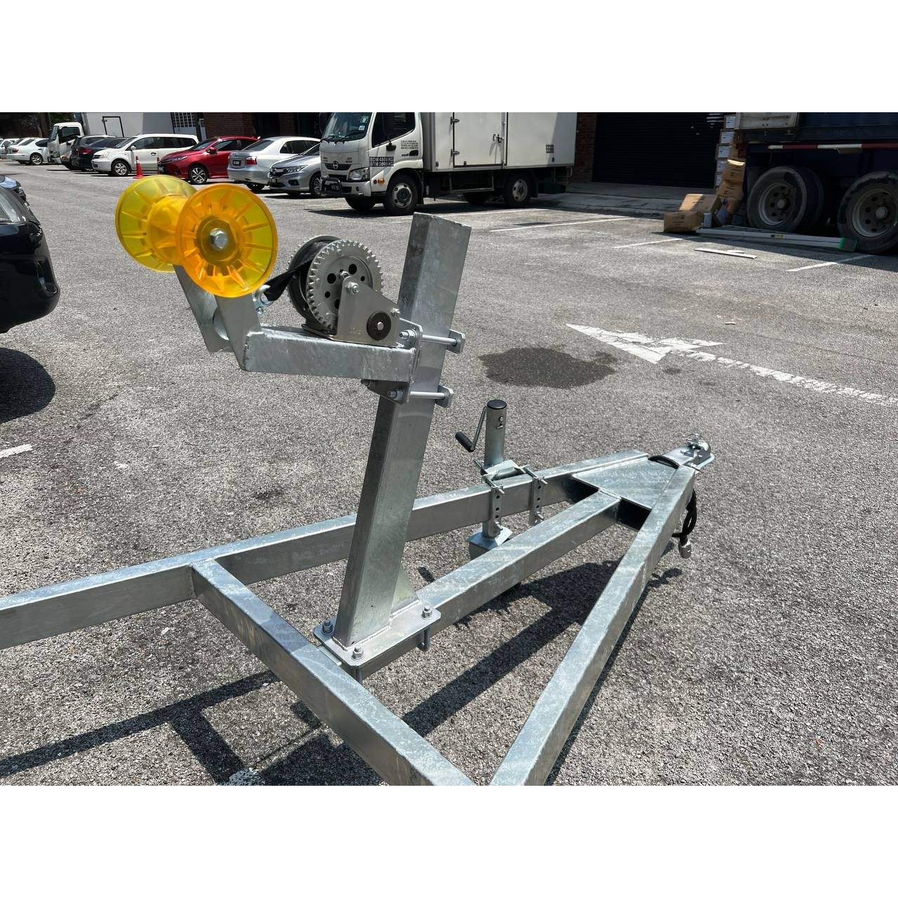 TMC Double Axle 7M Trailer - Boatyard Malaysia