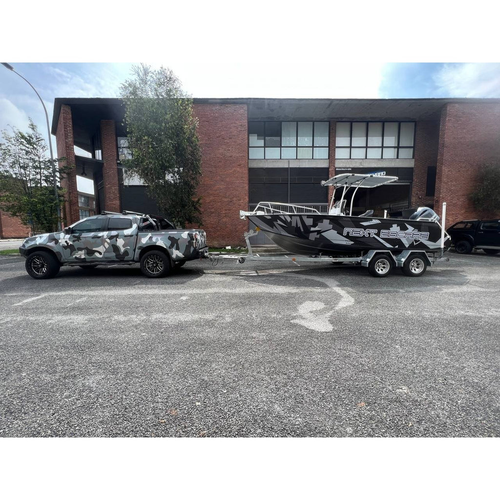 TMC Double Axle 7M Trailer - Boatyard Malaysia