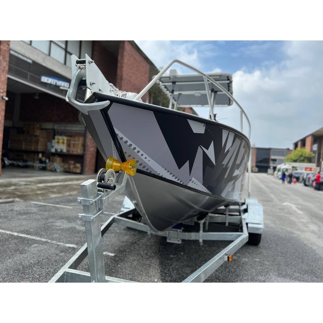 TMC Double Axle 7M Trailer - Boatyard Malaysia