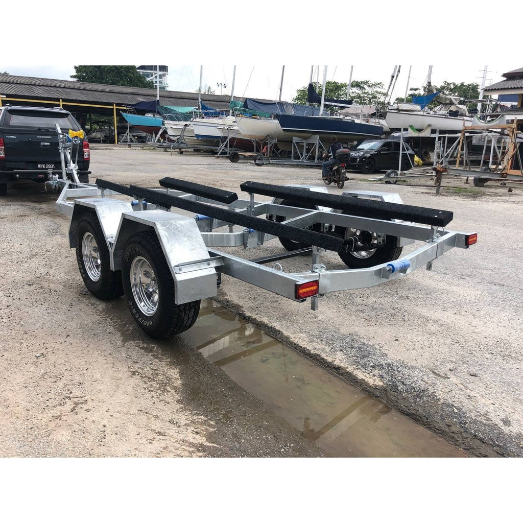 TMC Double Axle 8M Trailer - Boatyard Malaysia