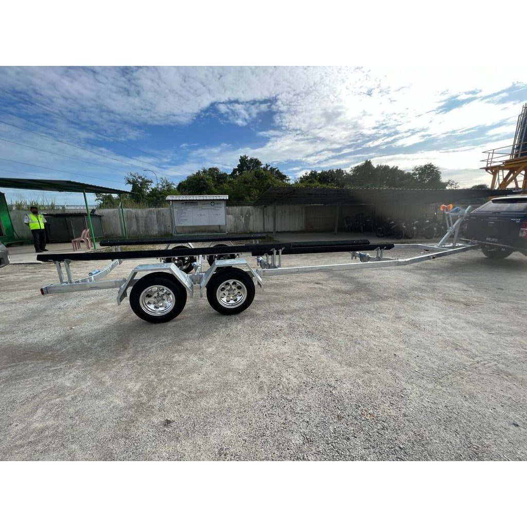 TMC Double Axle 9M Trailer - Boatyard Malaysia