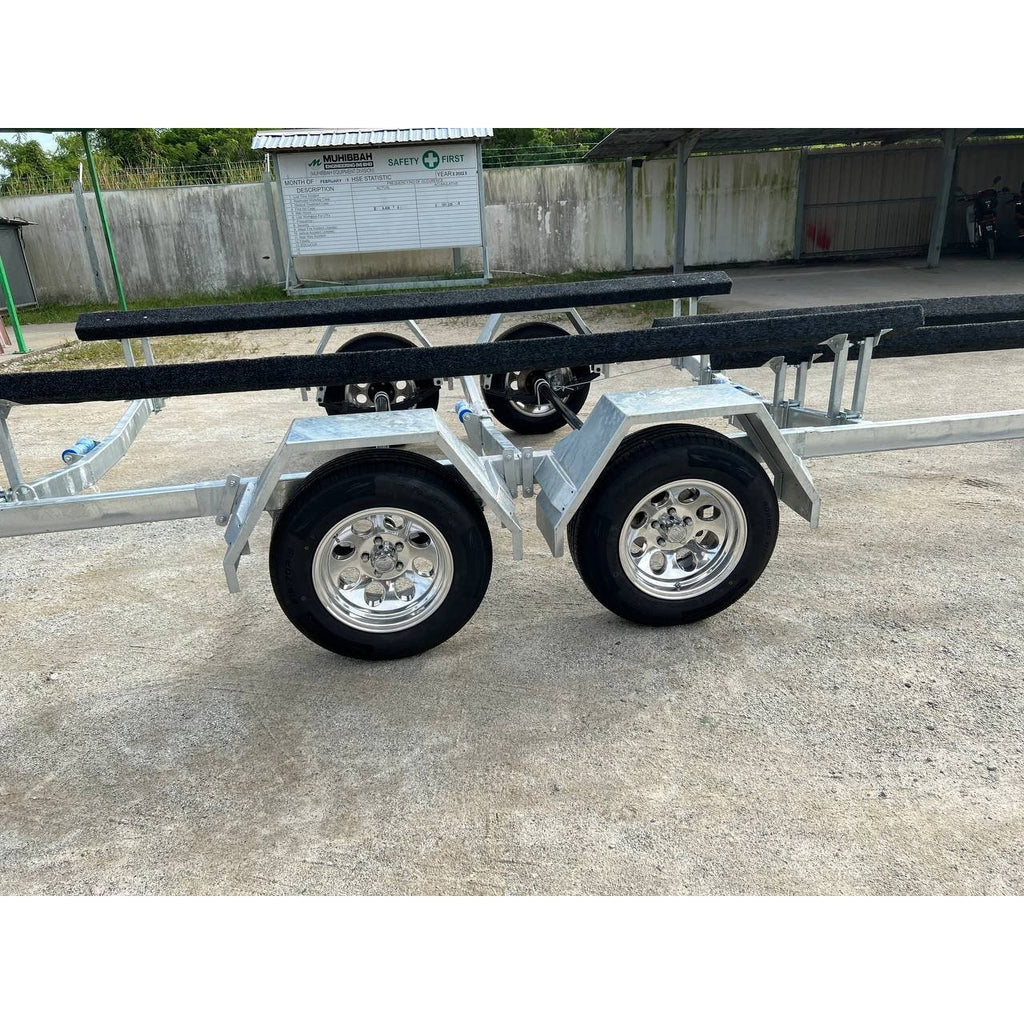 TMC Double Axle 9M Trailer - Boatyard Malaysia