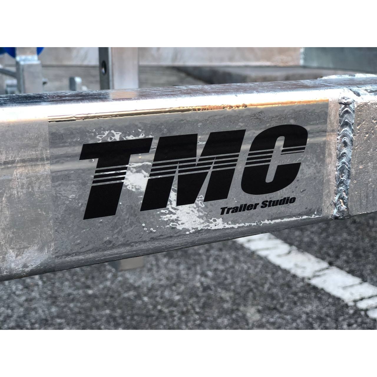 TMC Galvanized Trailer 12-14ft w/o Braking System - Boatyard Malaysia