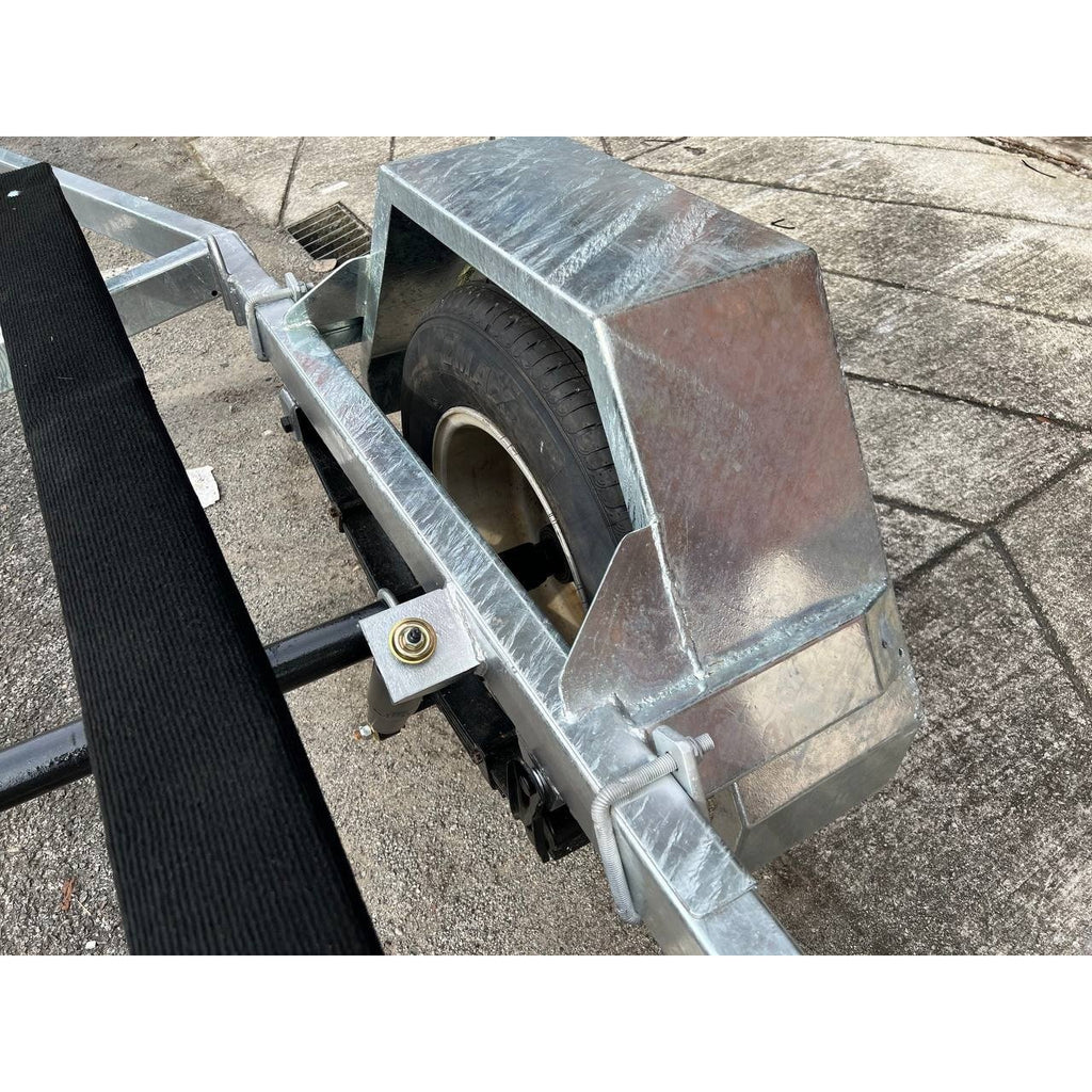 TMC Galvanized Trailer 120 w/o Braking - Boatyard Malaysia