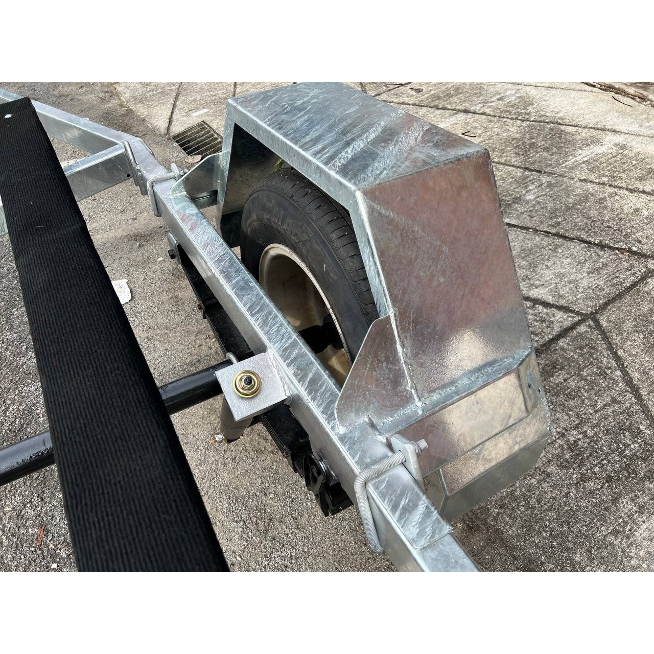 TMC Galvanized Trailer 120 w/o Braking - Boatyard Malaysia