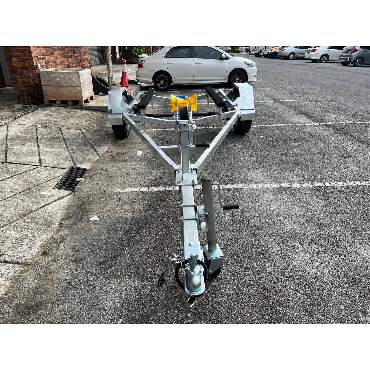 TMC Galvanized Trailer 120 w/o Braking - Boatyard Malaysia