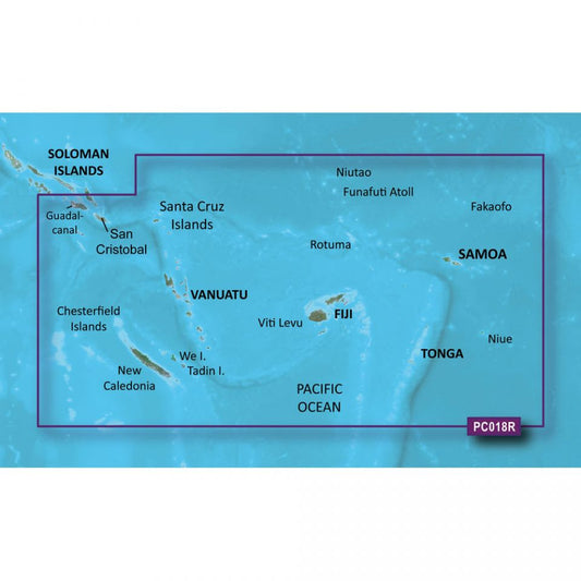 BlueChart G2 HD - HXPC018R - New Caledonia boatyardmalaysia