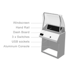Kimple Aluminium Console - Boatyard Malaysia