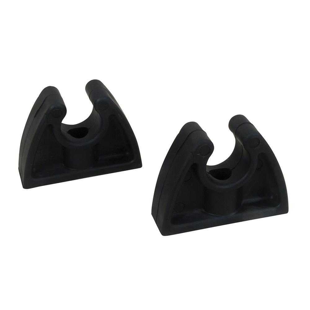 Perko Pole Storage Clips Black - Pair - Boatyard Malaysia