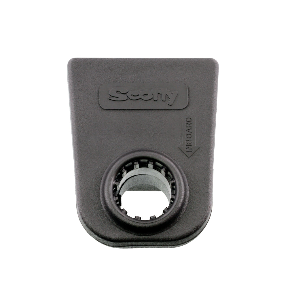 Scotty Rail Mounting Adapter Black 1-1/4 Square Or Round