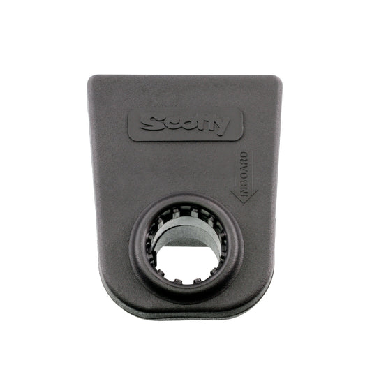Scotty Rail Mounting Adapter Black 1-1/4 Square Or Round