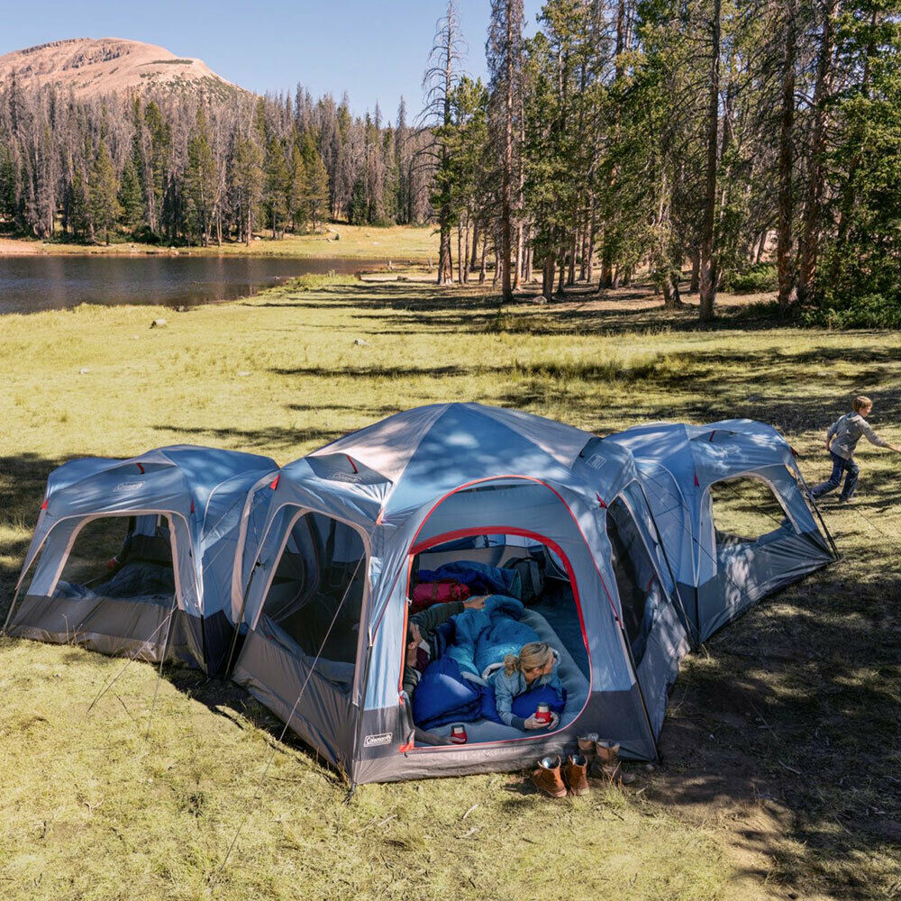 Coleman 3-Person & 6-Person Connectable Tent Bundle with Fast Pitch Setu