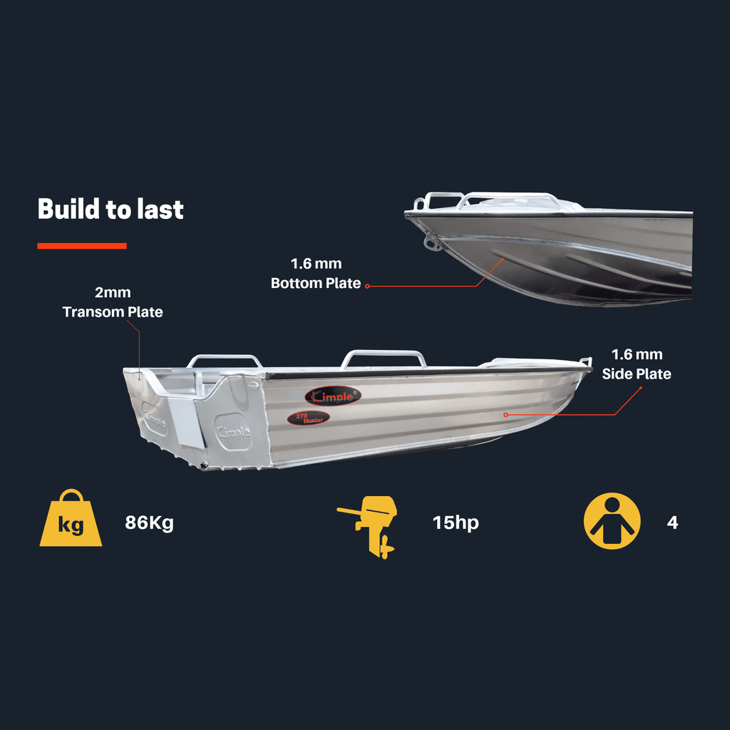 Kimple Hunter 370 - Boatyard Malaysia