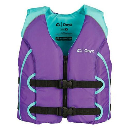 Onyx All Adventure Youth Life Jacket Aqua