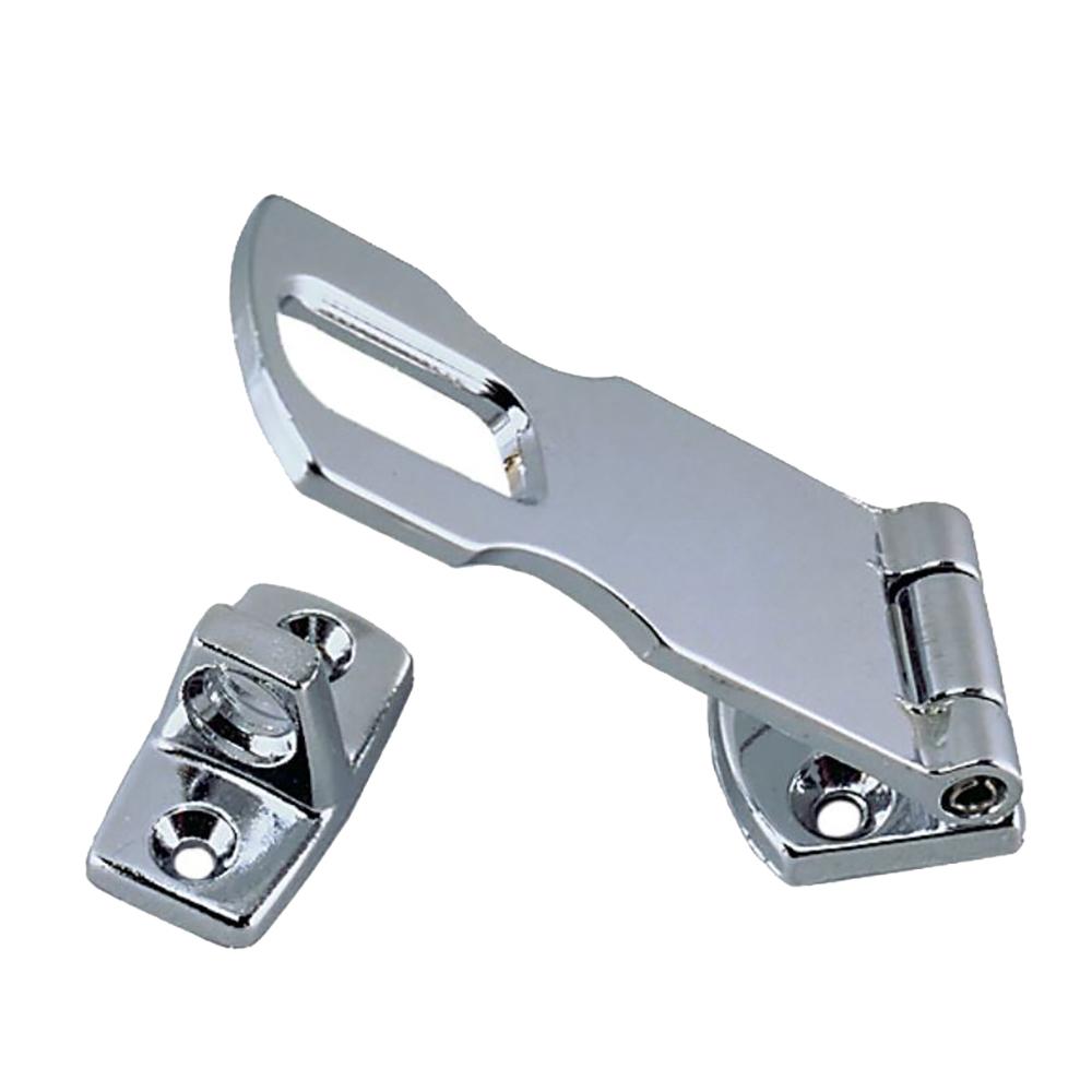 Chrome Plated Zinc Hasp 3" boatyardmalaysia