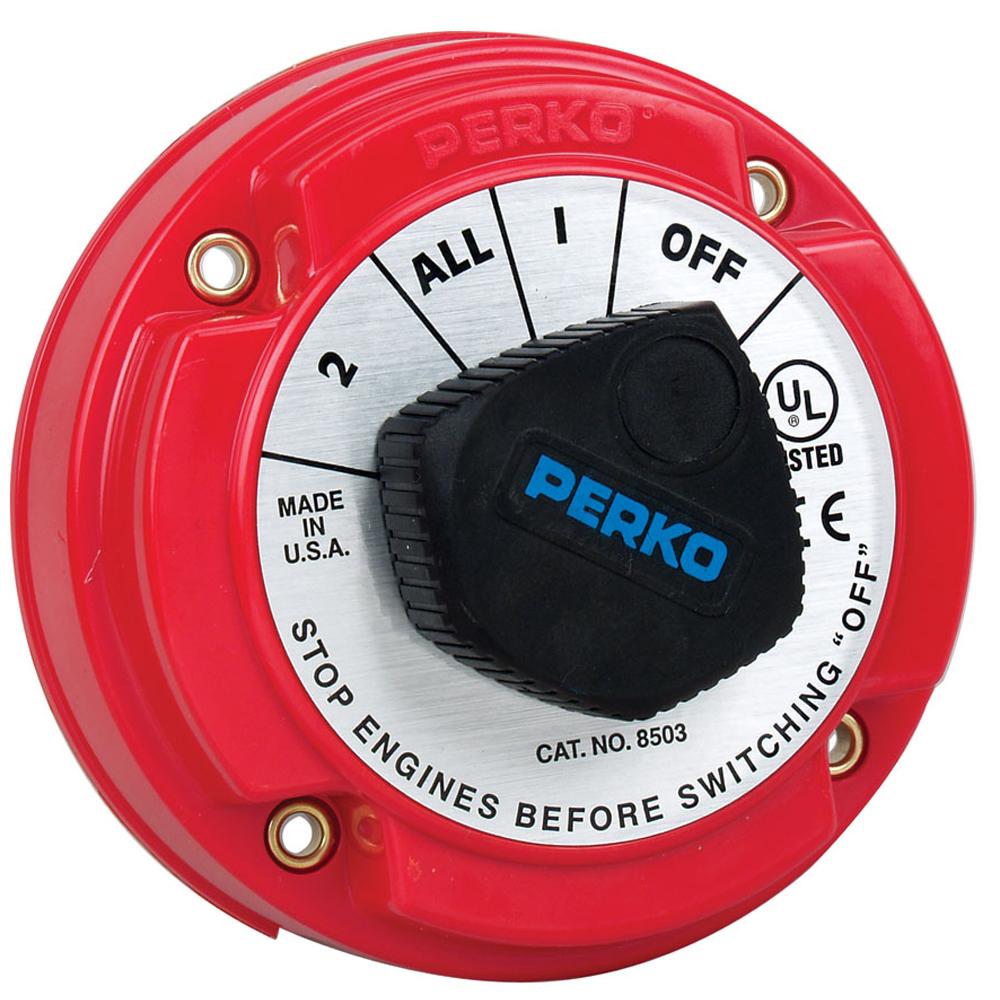 Perko Medium Duty Battery Switch With Alternator Discon - Boatyard Malaysia