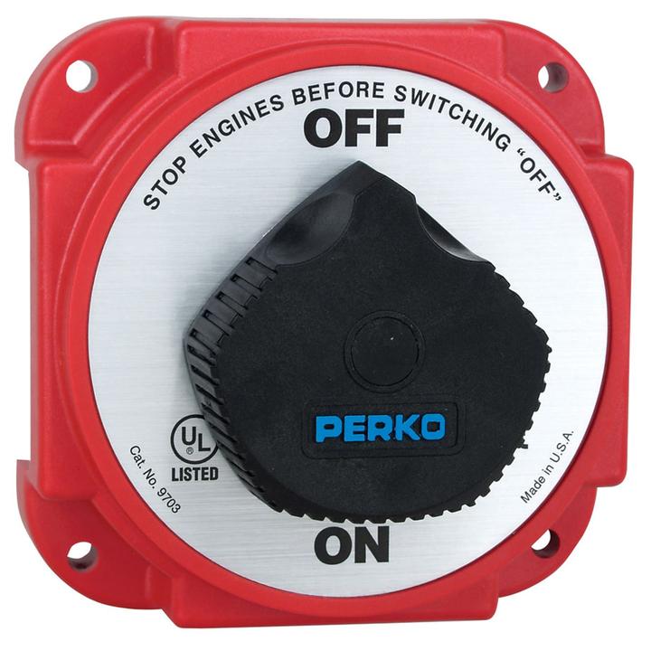 Perko Heavy Duty Battery Disconnect Switch Off - On - Boatyard Malaysia