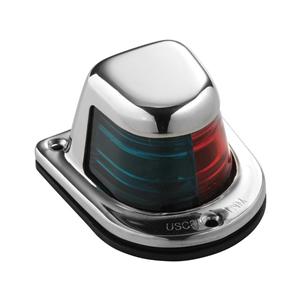 Bi-Color Light 12V Red Green With Stainless Housing boatyardmalaysia