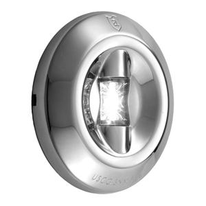 Attwood LED Transom Light Stainless Round Three Mile