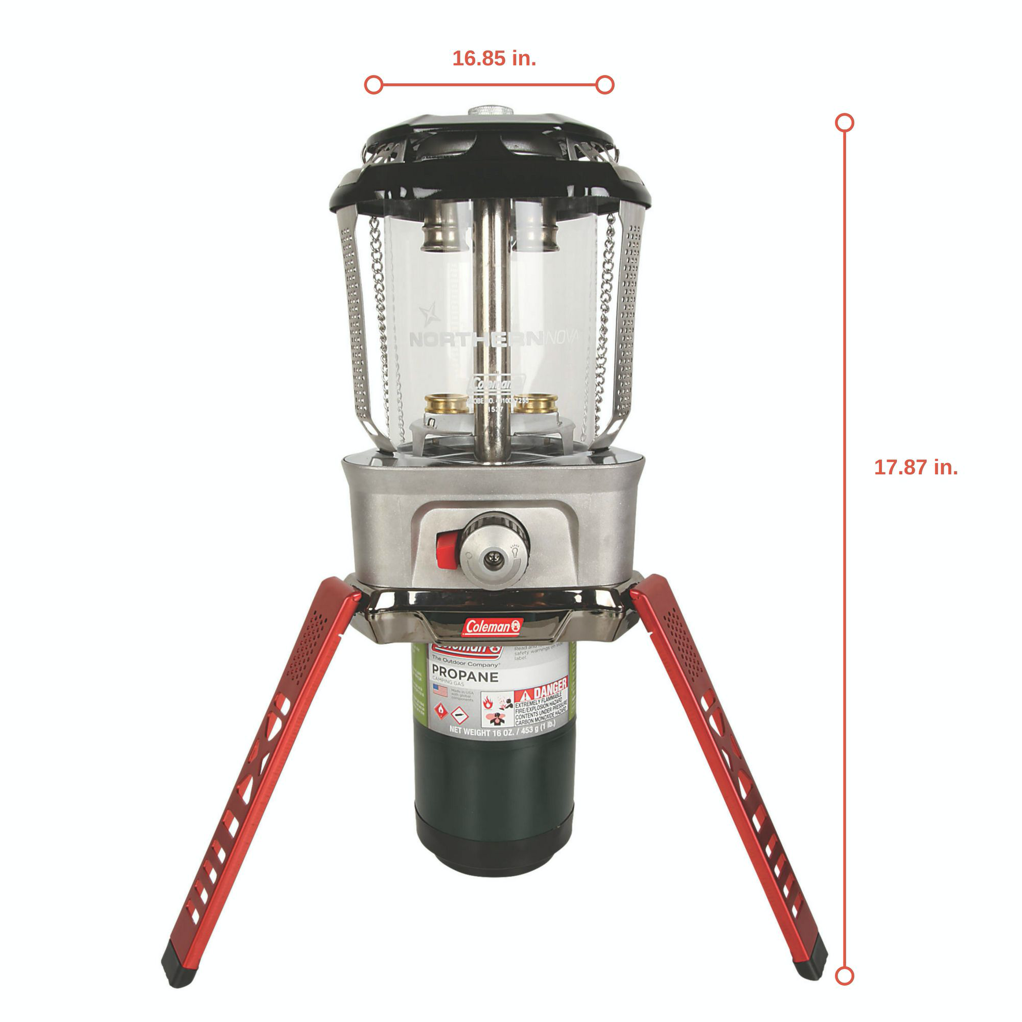 Coleman Northern Nova Propane Lantern with Case - Boatyard Malaysia