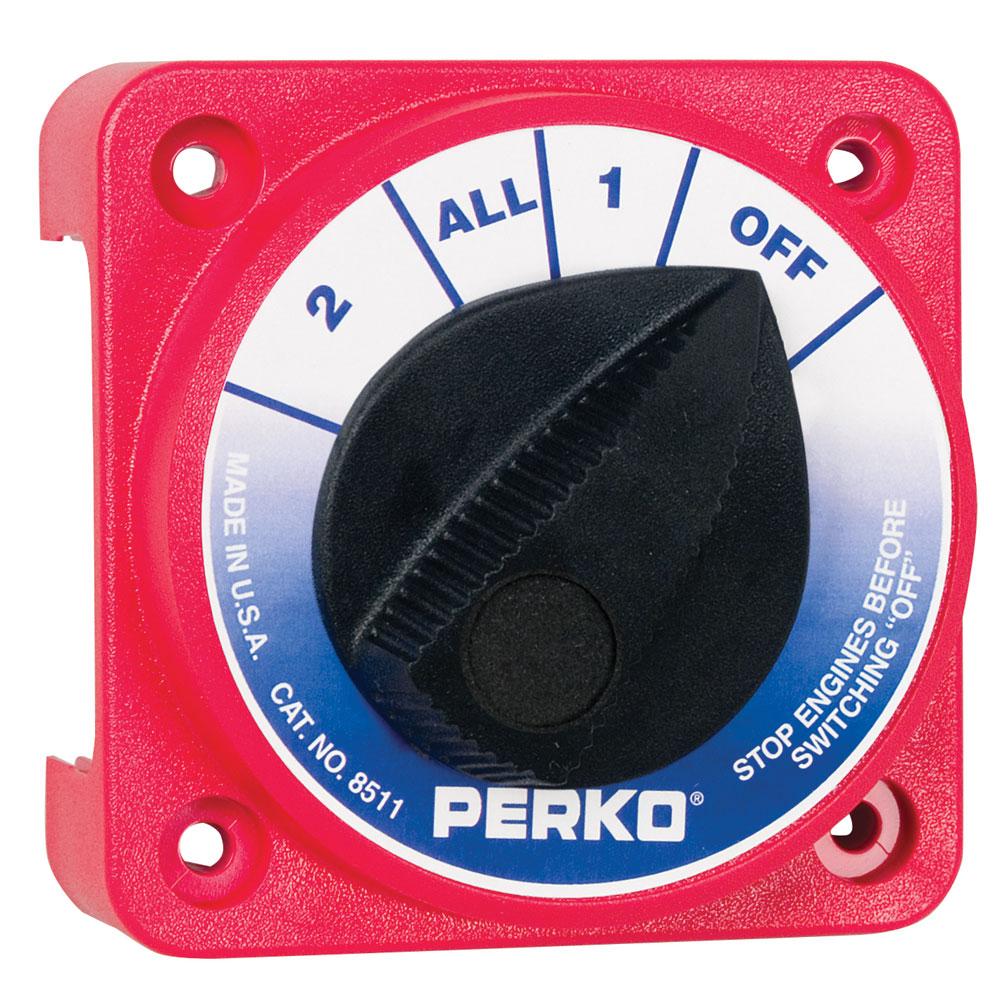 Perko Compact Medium Duty Battery Selector Witho Key Lock