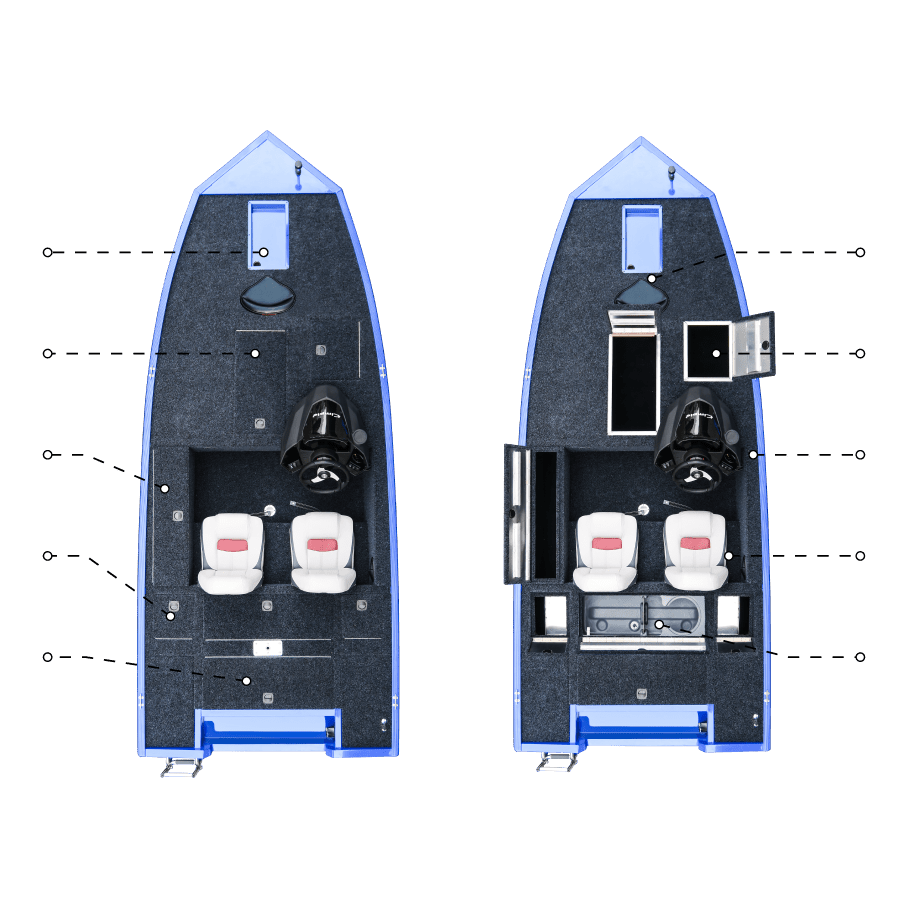 Kimple Bassboat K435 - Boatyard Malaysia