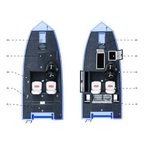 Kimple Bassboat K435 - Boatyard Malaysia