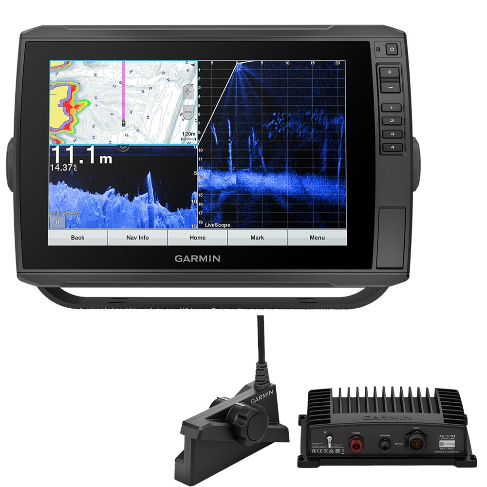 Garmin ECHOMAP Ultra 102sv LiveScope W/LVS34 Transducer Bundle