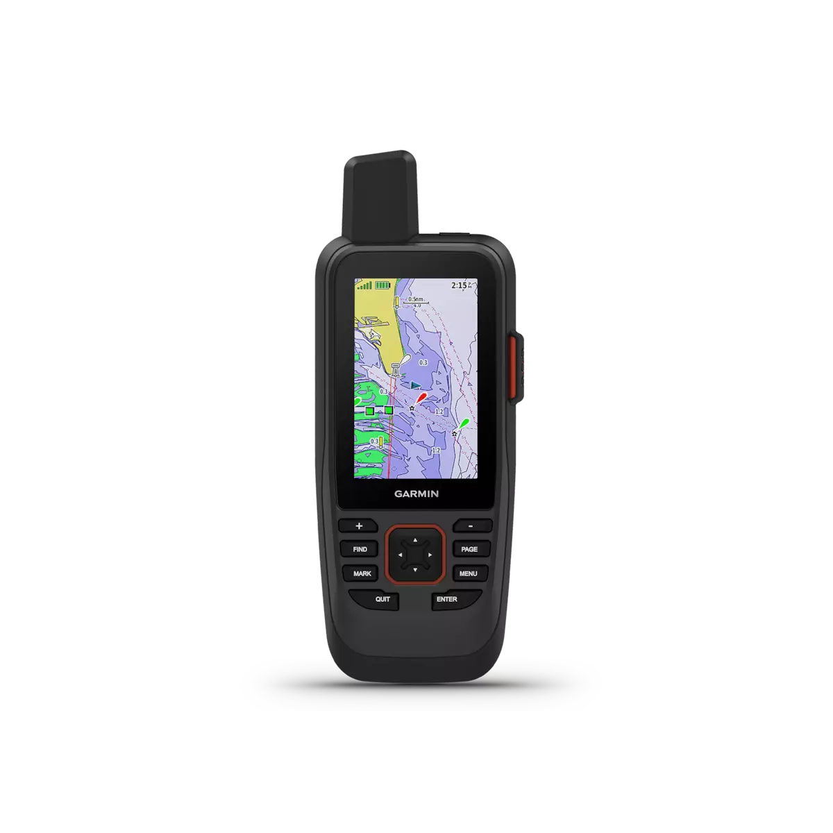 GPSMAP® 86sci Handheld W/InReach® & BlueChart® G3 Coastal Charts boatyardmalaysia