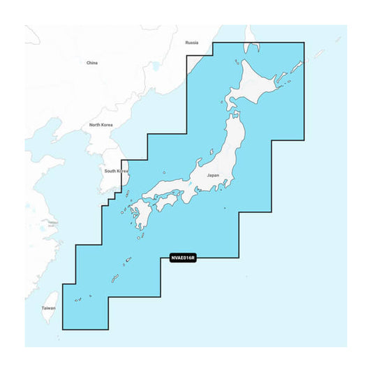 Garmin Navionics Vision+ NVAE016R - Japan - Lakes And Coast - Marine Chart