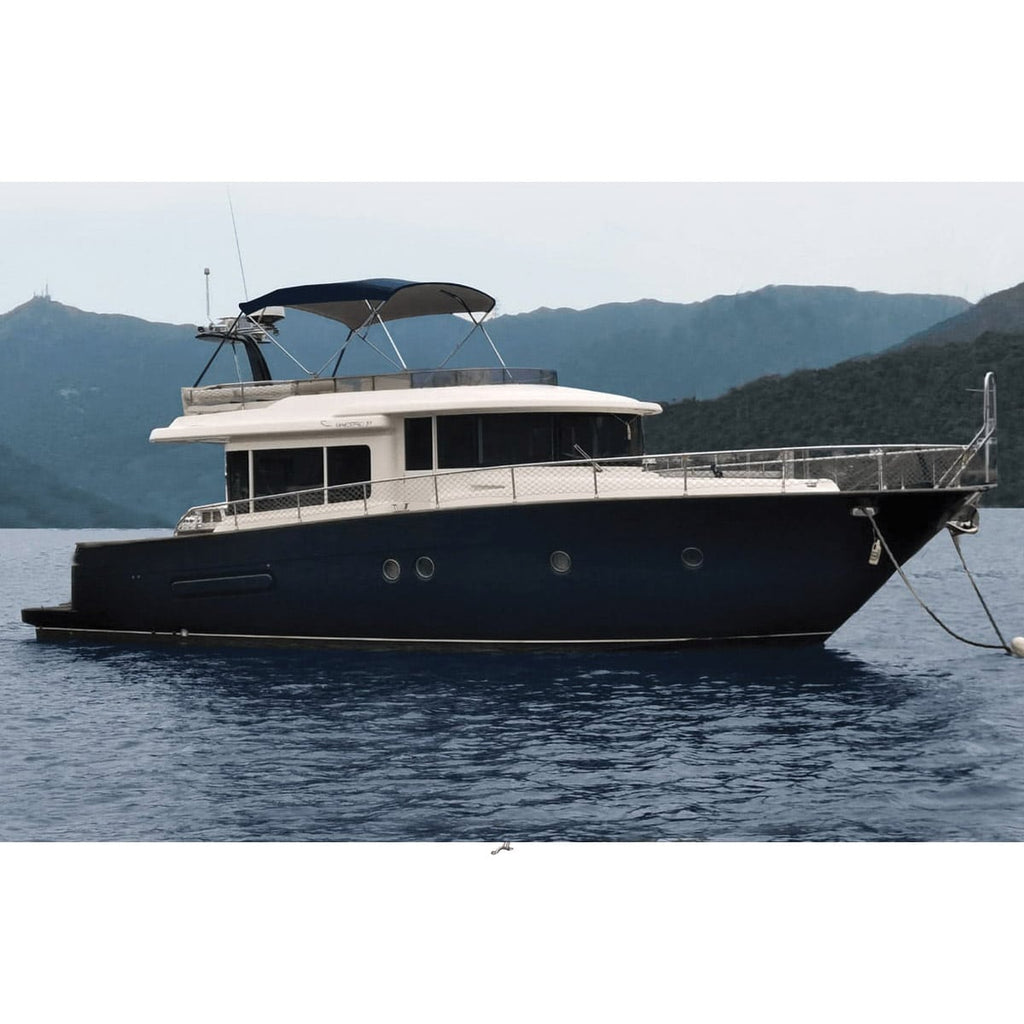 Oceansouth Large / Cruiser Boat Bimini Top Stainless Steel - Boatyard Malaysia
