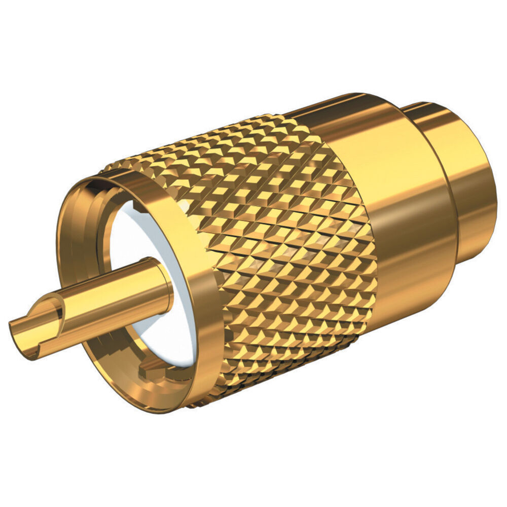 PL-258-G BARRELL CONNECTOR F/ PL259 boatyardmalaysia