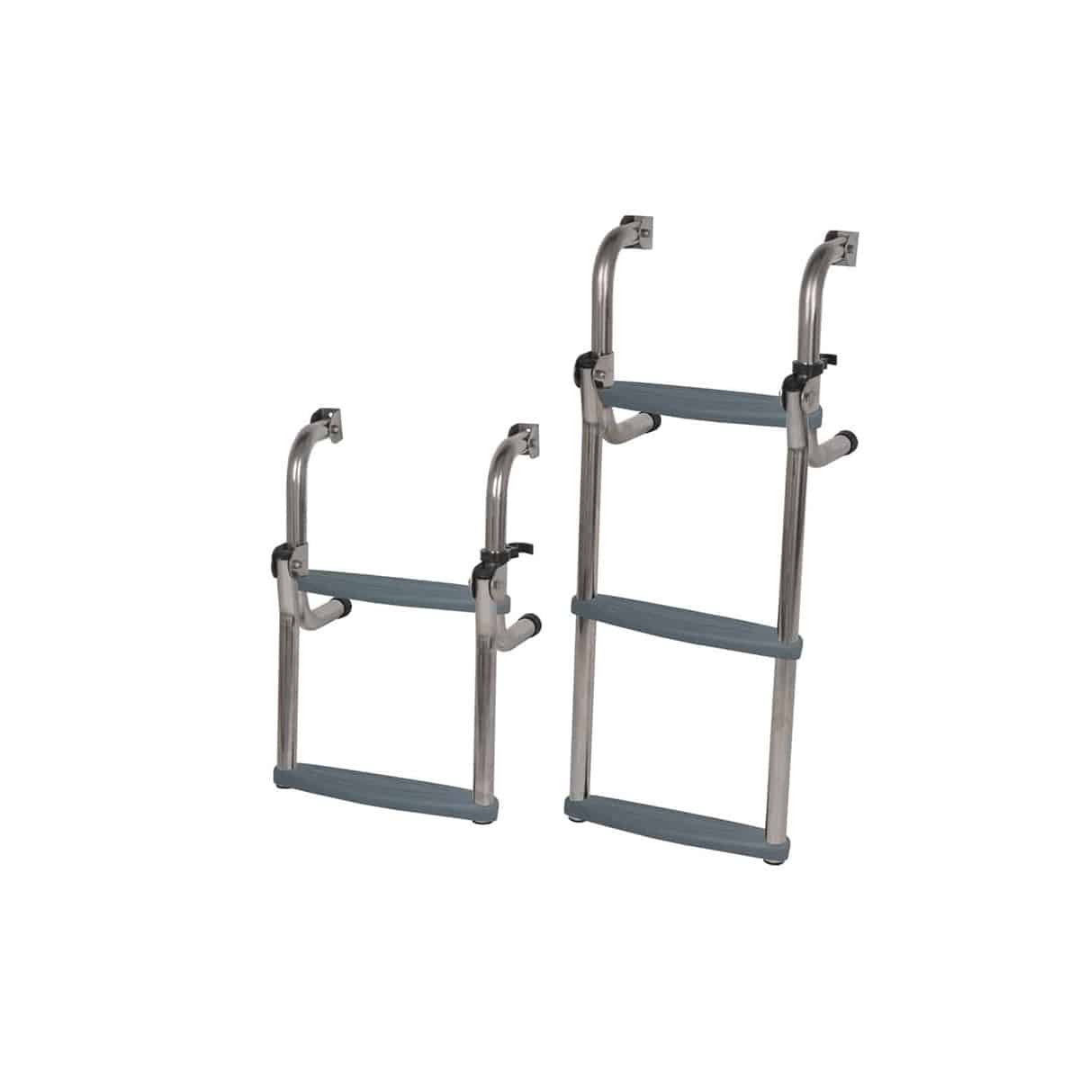 Short Base Ladder Stainless Steel folding